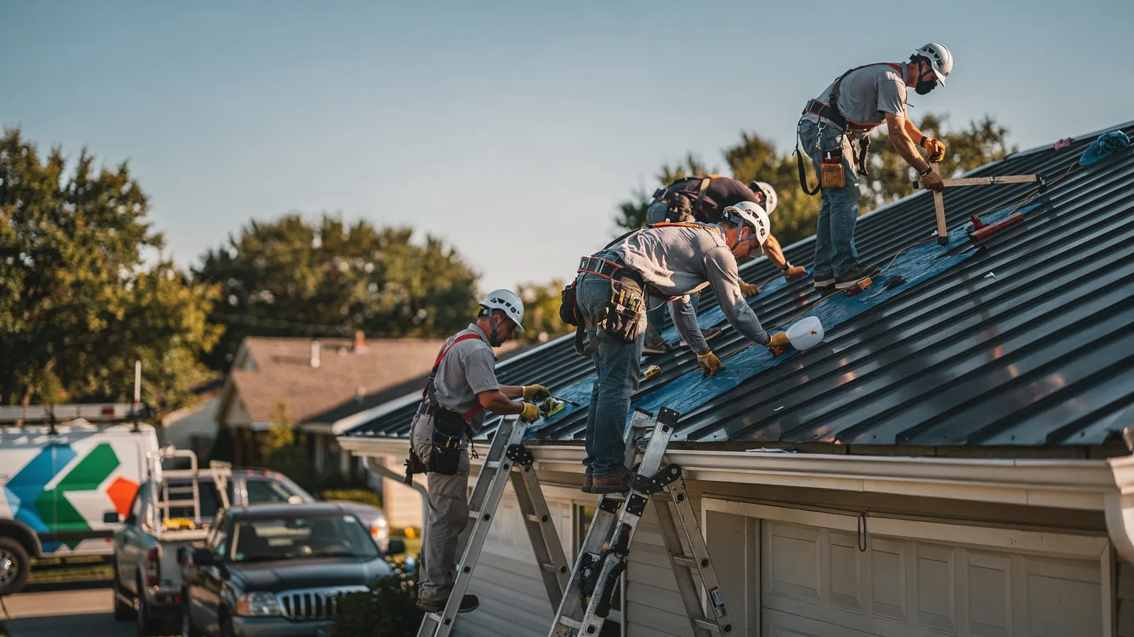 Metal Roof Installation in Rhodes, MI near me